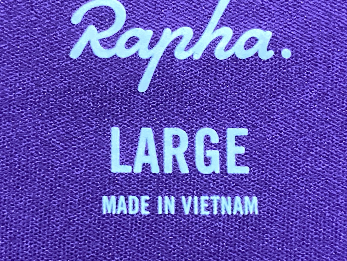 JB047 ラファ Rapha CORE JERSEY 半袖 サイクルジャージ 紫 L