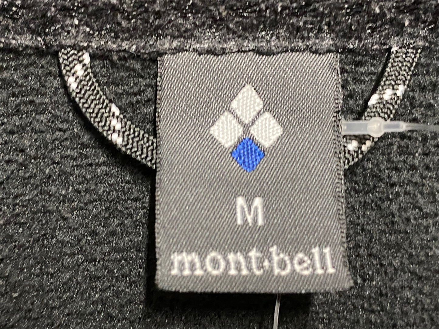 II472 モンベル mont-bell 長袖 サイクルジャケット 黒 M 裏起毛