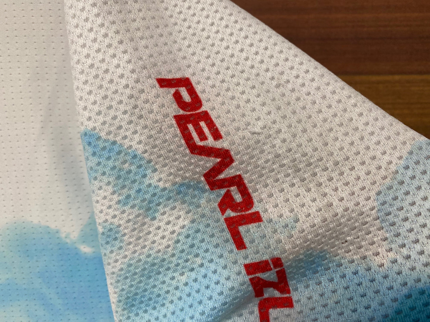 IF937 パールイズミ PEARL iZUMi 半袖 サイクルジャージ 白 総柄 XL BASIC FIT