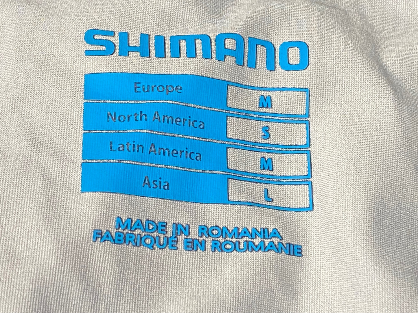 IR995 シマノ SHIMANO 半袖 サイクルジャージ 黒 赤 L