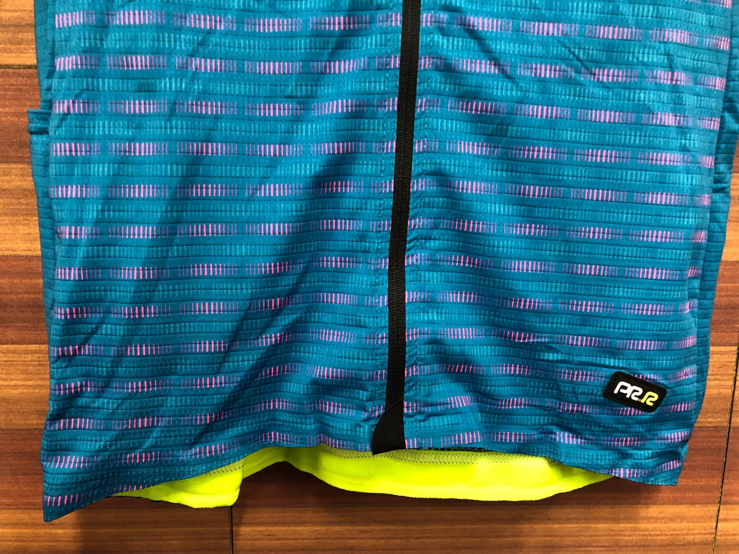 IN393 アレ ALE PR.R 半袖 サイクルジャージ 青 M ※ほつれ