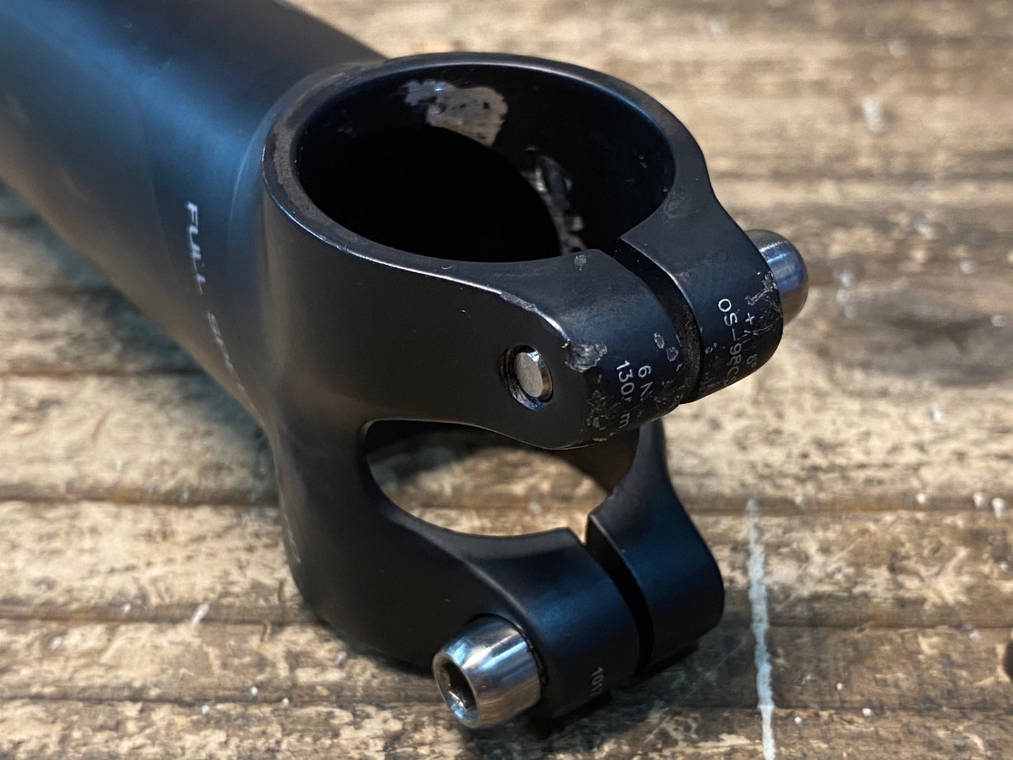 IY244 FSA OS99 アルミ ステム 黒 130mm Φ31.8 OS
