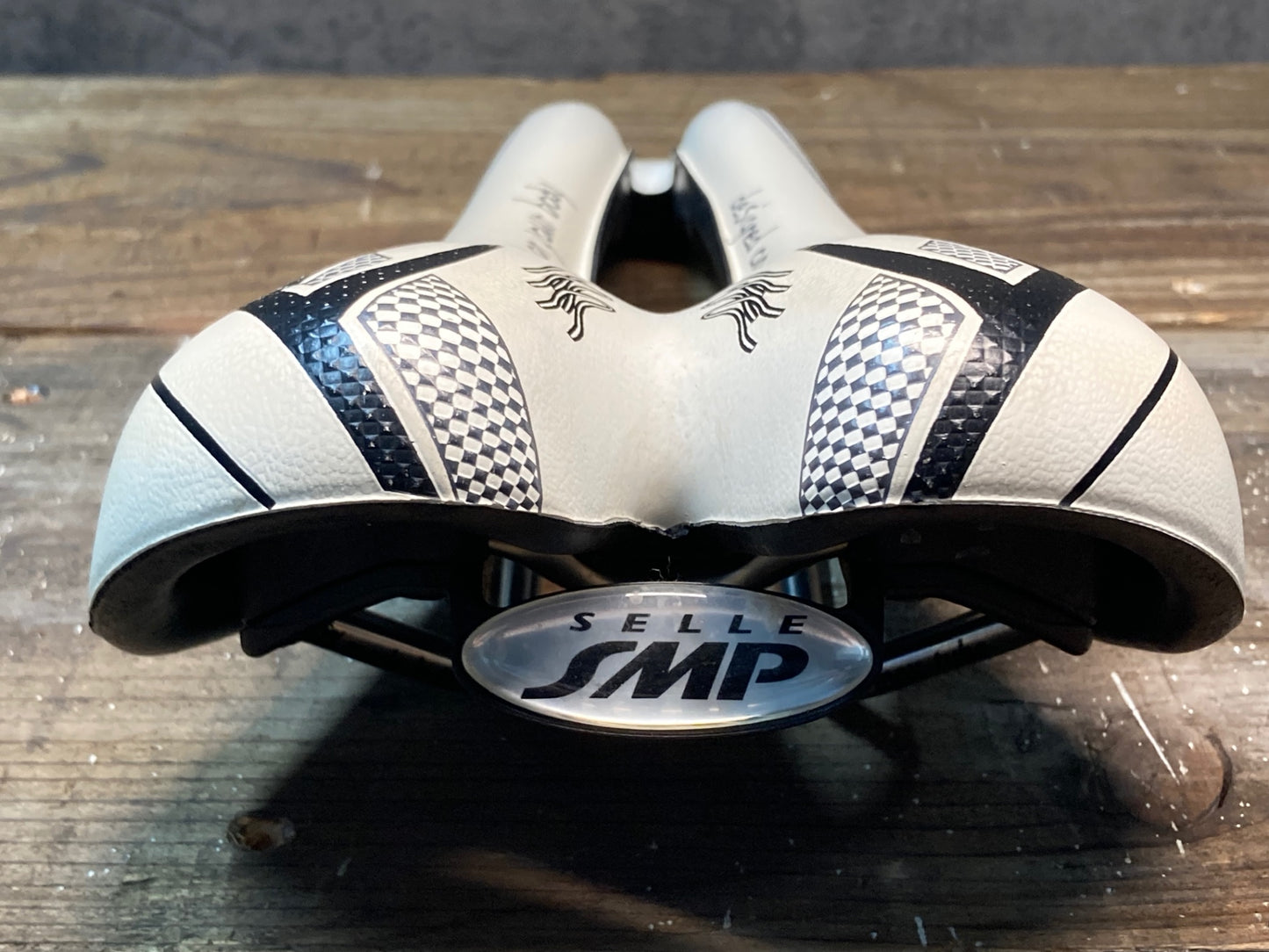 IN420 Selle SMP ハイブリッド Hybrid サドル ステンレスレール ホワイト