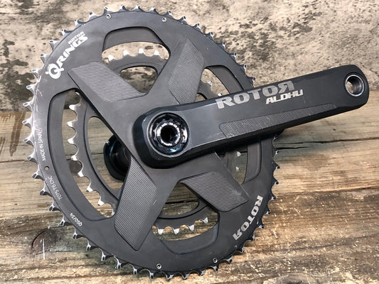 IX243 ローター ROTOR アルデュ ALDHU クランクセット 165mm 50/34T 楕円 ROAD AXLE Φ30