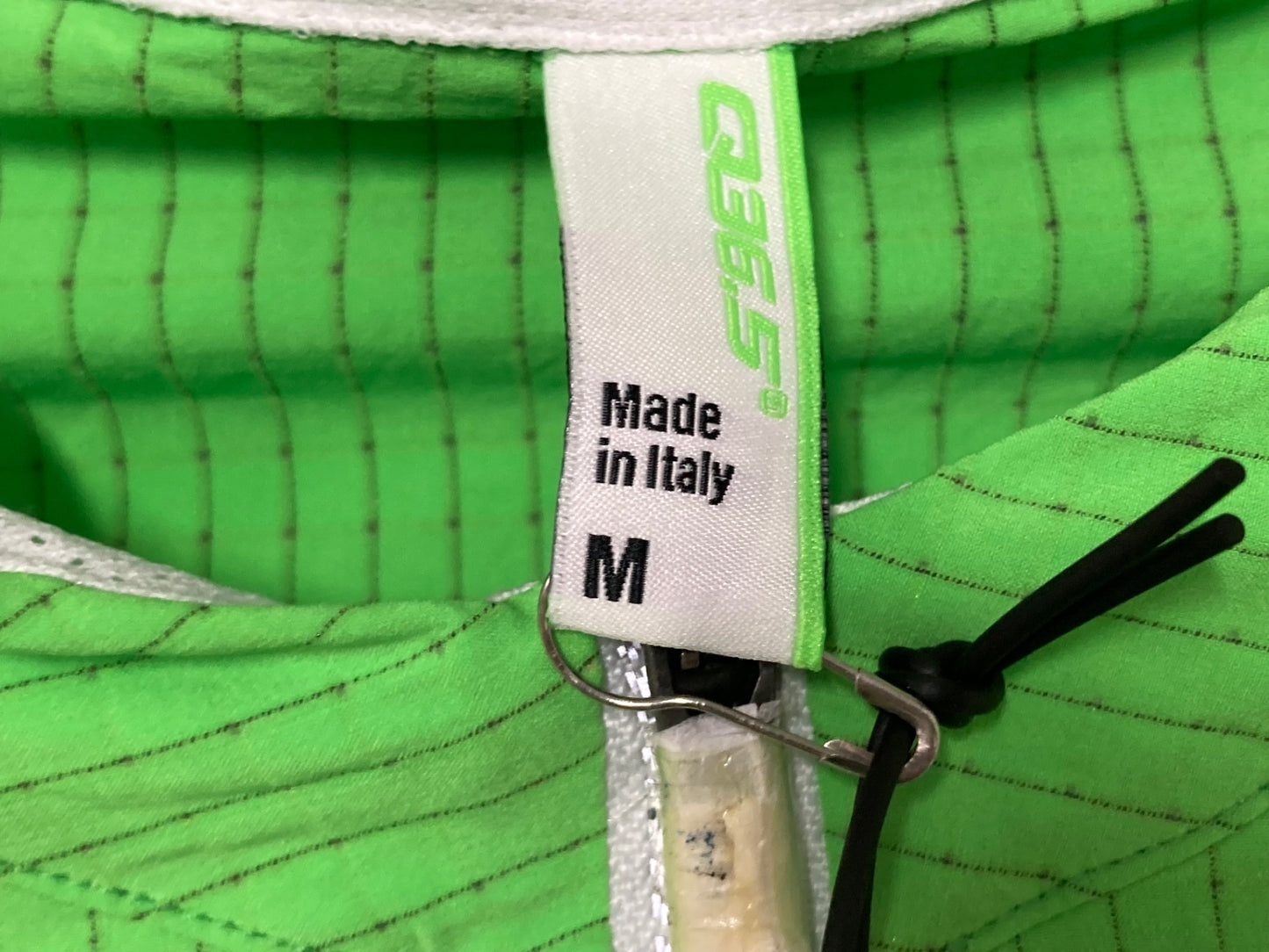 IQ361 Q36.5 Dottore Skinsuit ワンピース スキンスーツ 半袖 黄緑黒 M