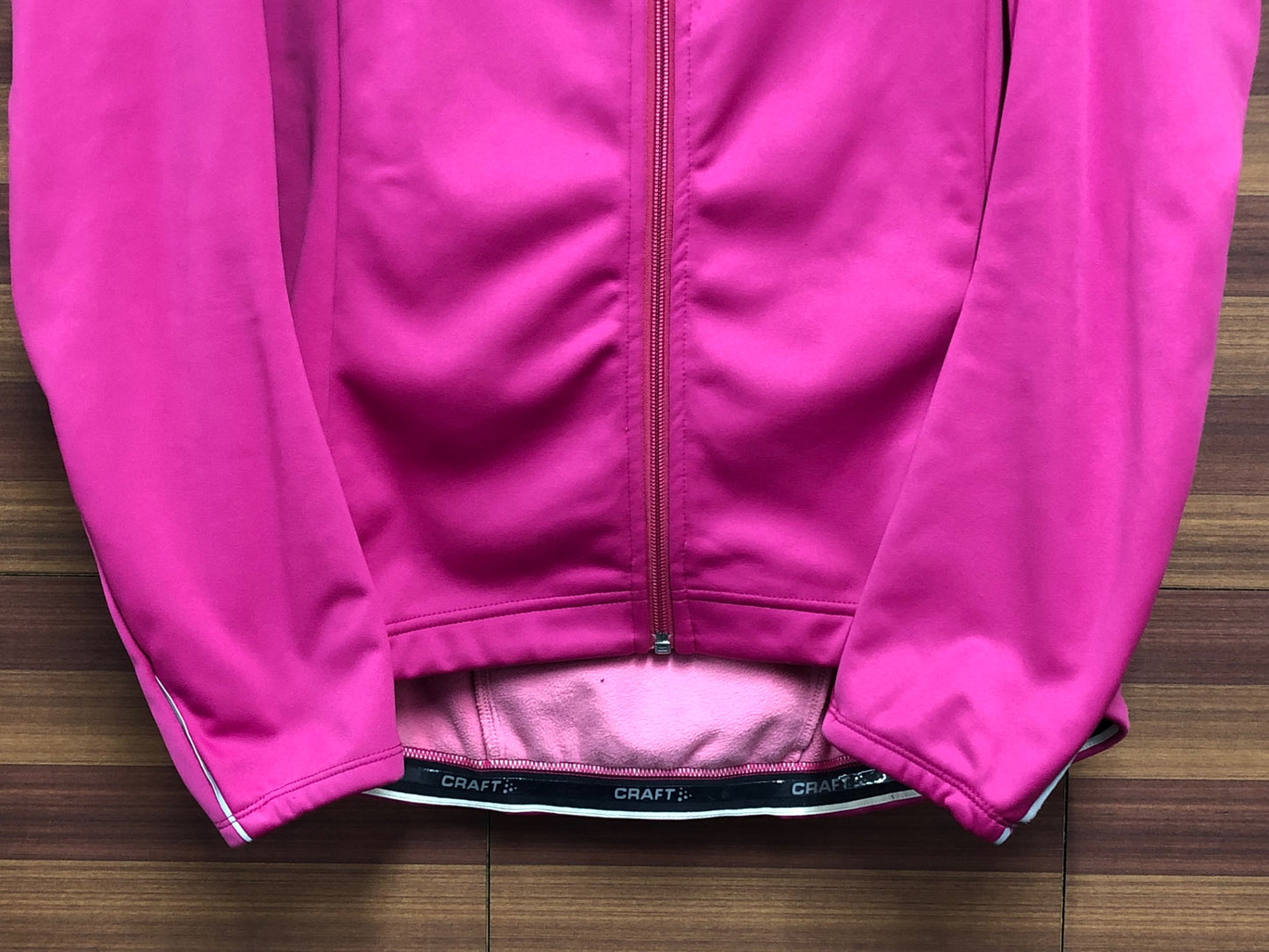 IR913 クラフト CRAFT 長袖 サイクルジャケット ピンク S 裏起毛