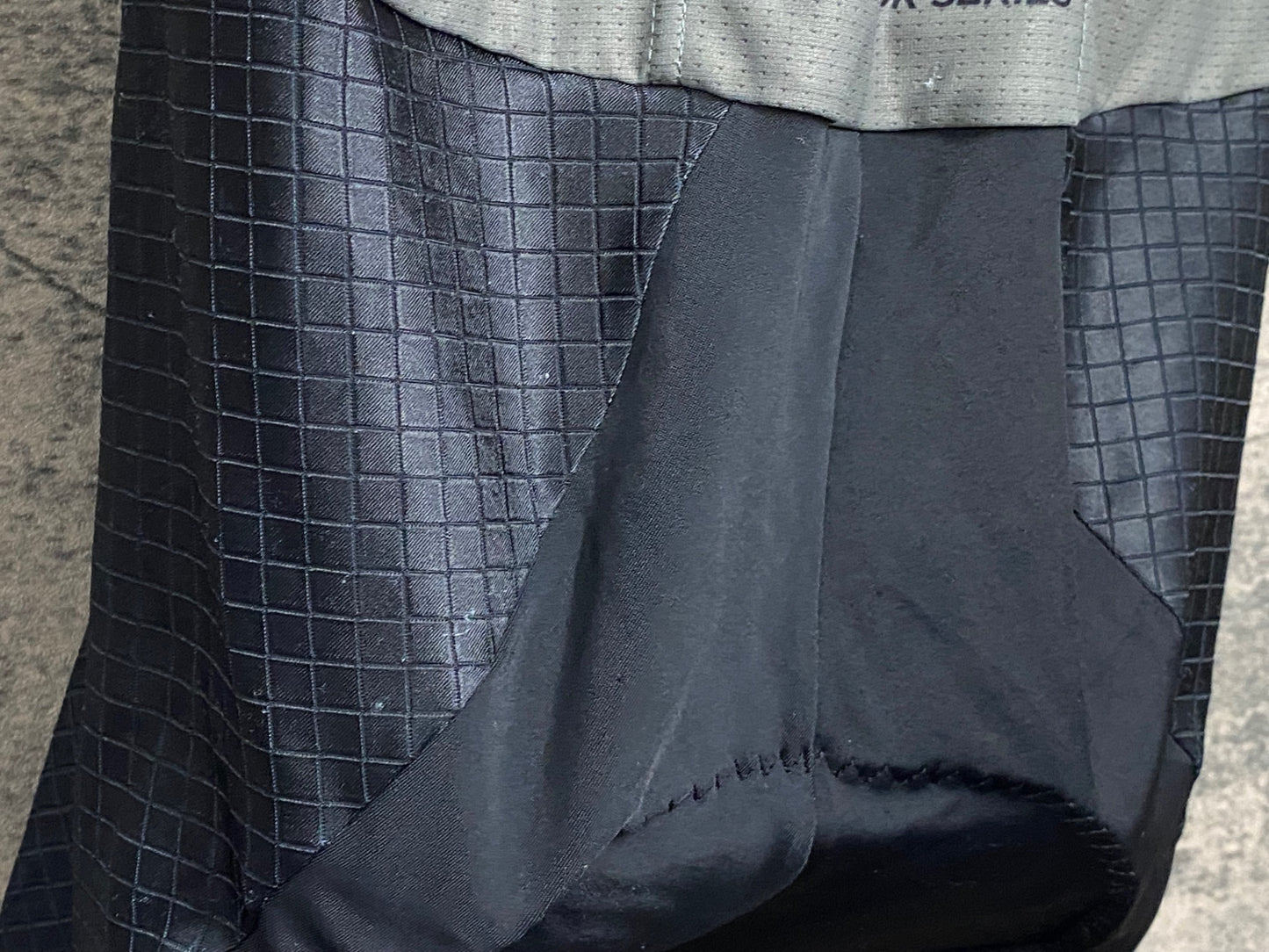 JA247 パールイズミ PEARL iZUMi 半袖 ワンピース オリーブ 黒 L SINGLE COLLAR SERIES