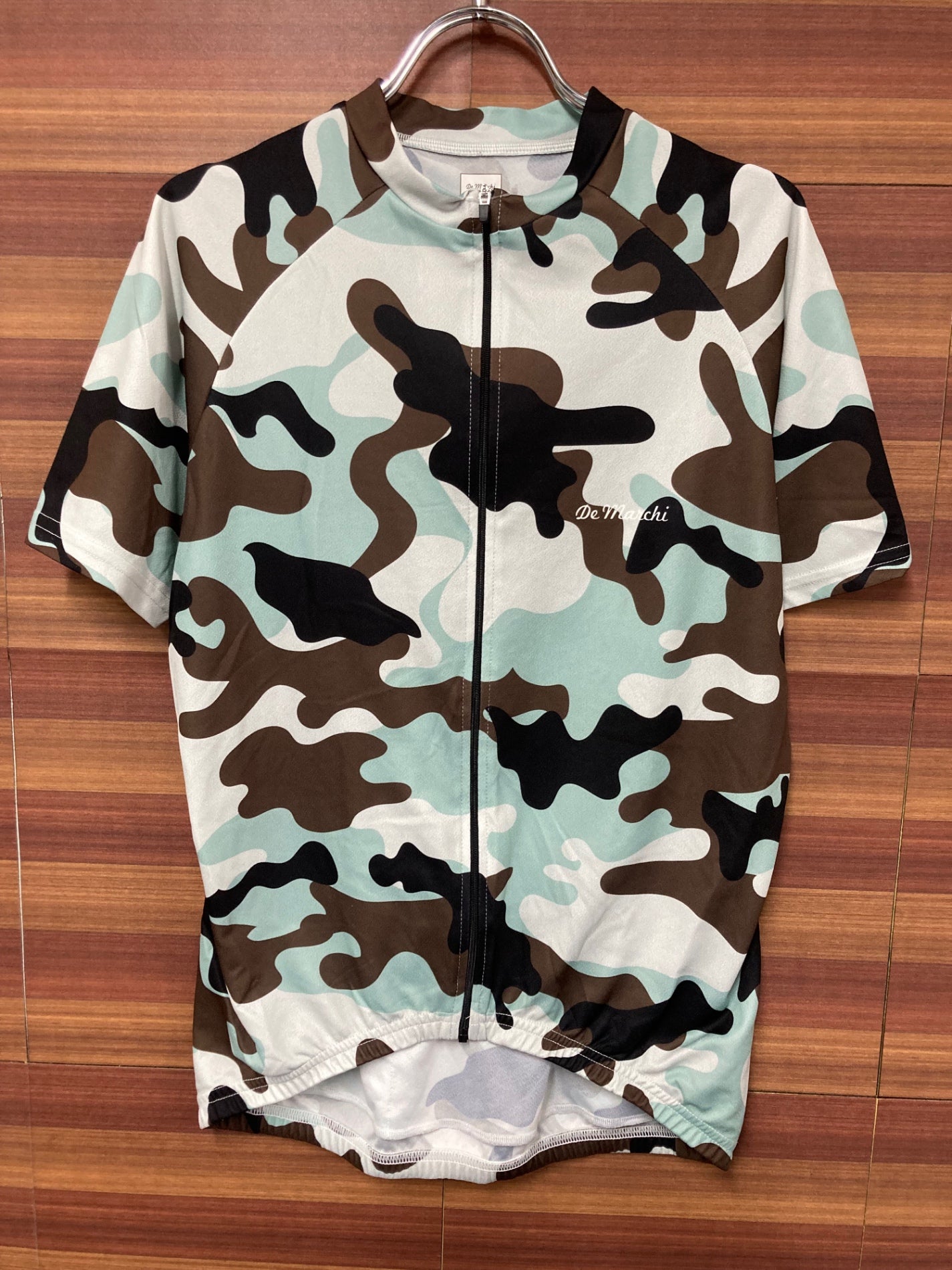 IM206 デマルキ De Marchi 半袖 サイクルジャージ カモフラージュ L