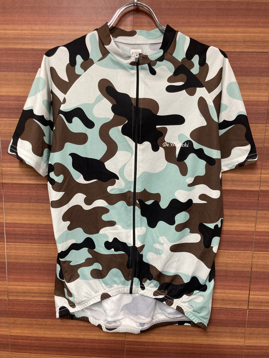 IM206 デマルキ De Marchi 半袖 サイクルジャージ カモフラージュ L