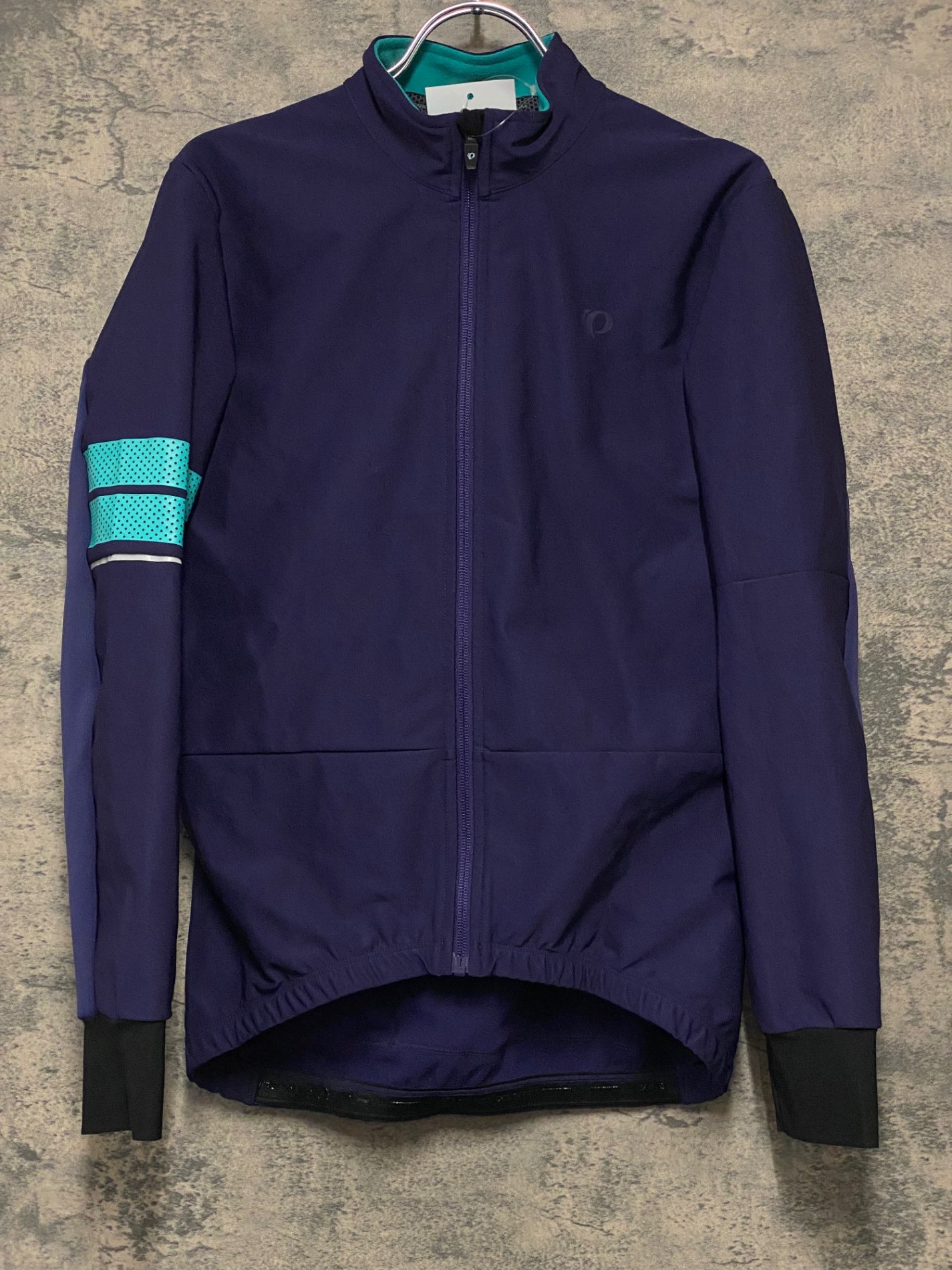 JB361 パールイズミ PEARL iZUMi 長袖 サイクルジャージ 紫 M 裏起毛