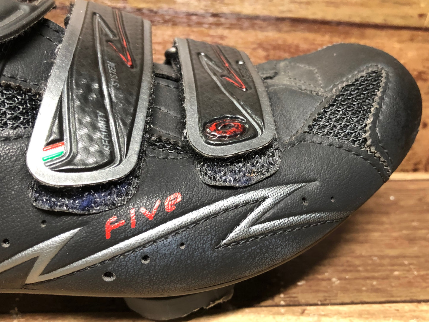 IK662 シディ SIDI SCARPE FIVE ビンディングシューズ 黒 EU40サイズ SPD-SL