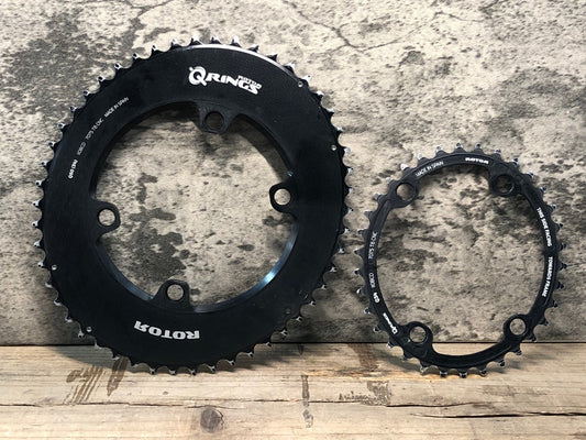 IV142 ROTOR ローター QRINGS 50/34T チェーンリング PCD110 11速 2枚セット
