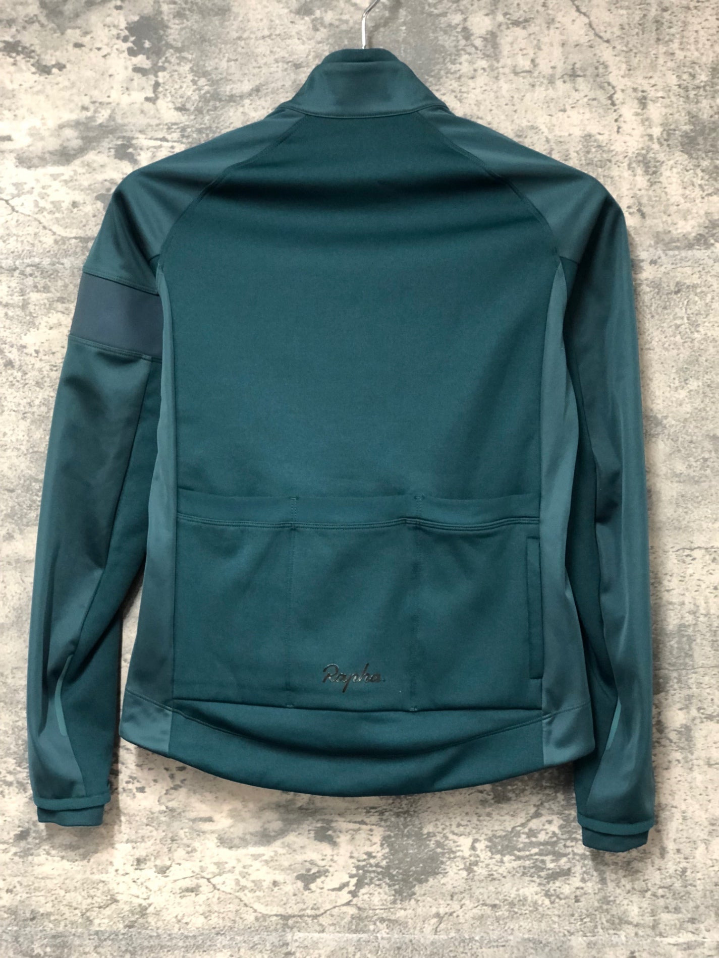 IY253 ラファ Rapha WOMEN'S CORE WINTER JACKET 長袖 サイクルジャケット 深緑 XS 裏起毛 レディース