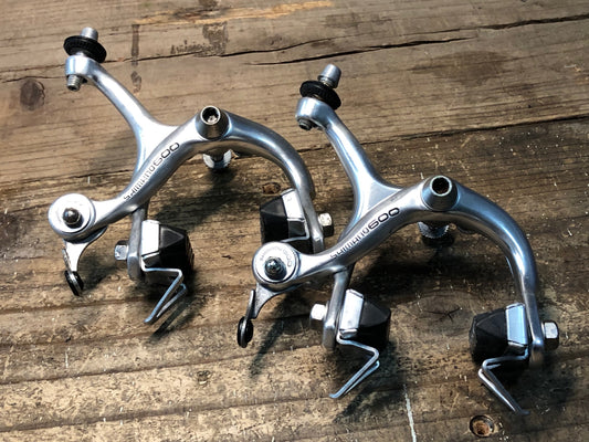 II558 シマノ SHIMANO 600 キャリパーブレーキ 前後セット