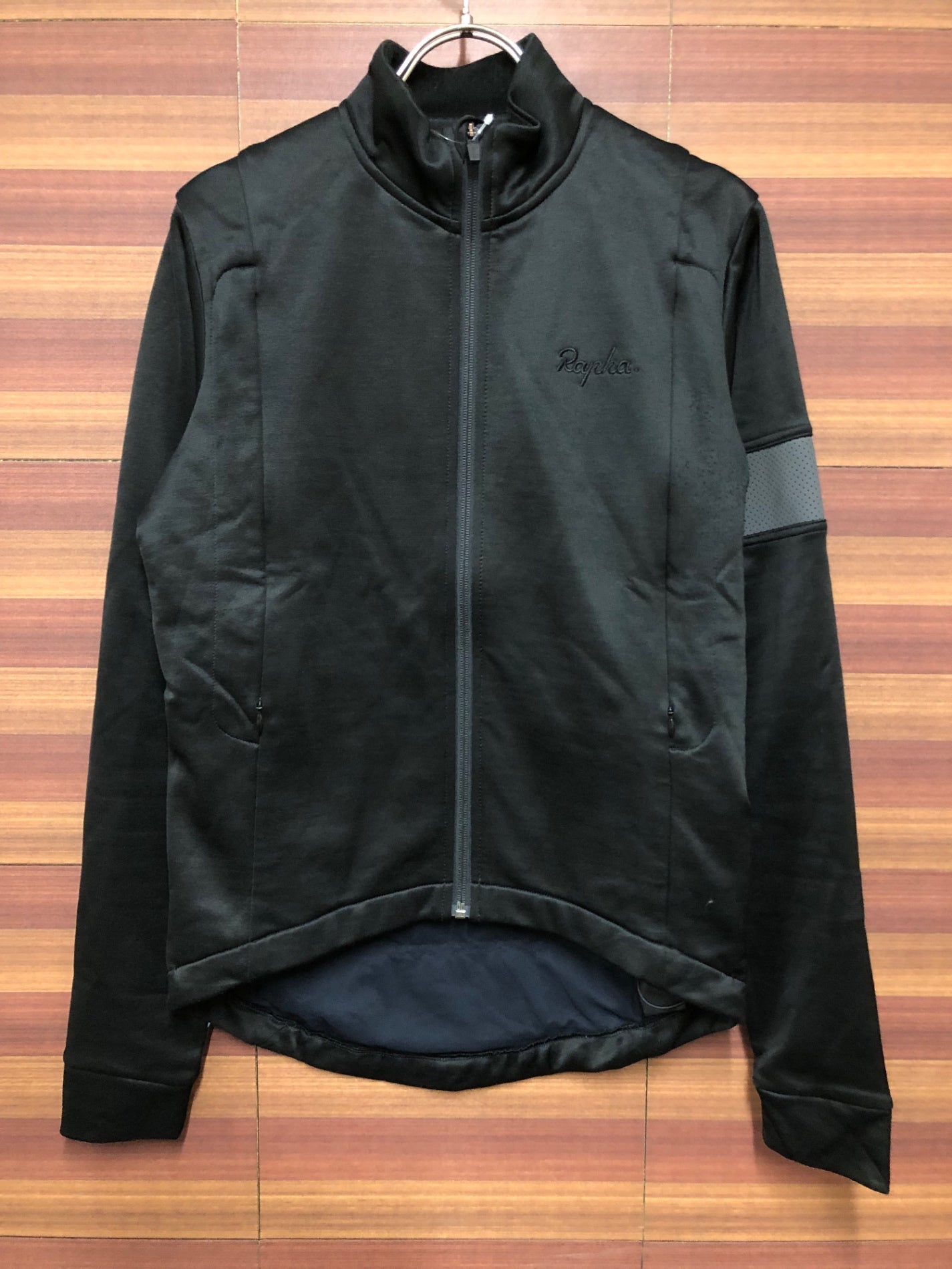 IF924 ラファ Rapha WINTER JERSEY 長袖サイクルジャケット 黒 S 裏起毛