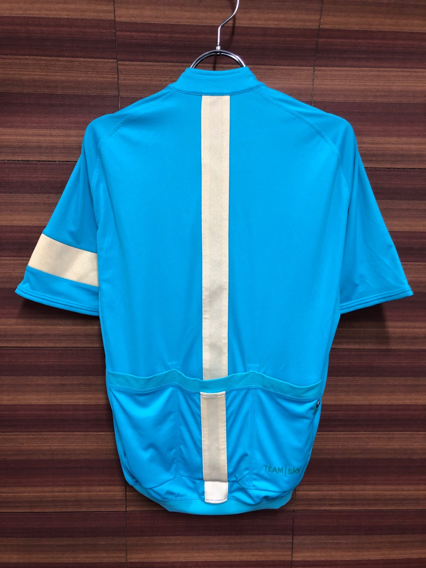 IR114 ラファ Rapha TEAM SKY JERSEY 半袖 サイクルジャージ 水色 Ｍ