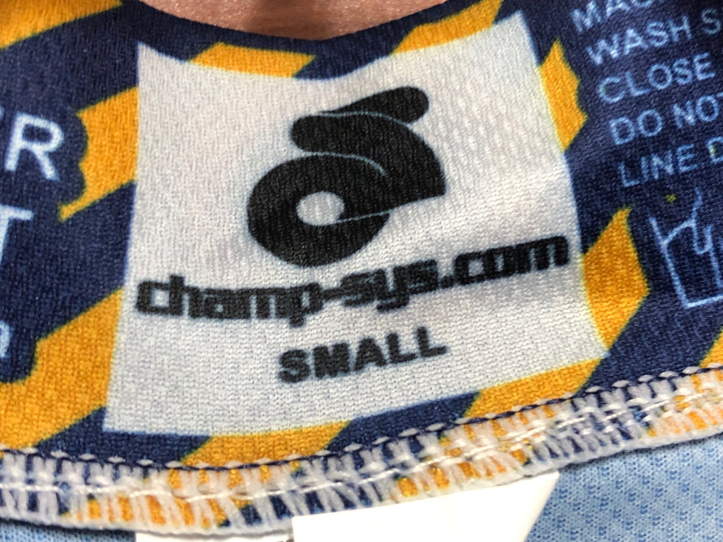 IL999 チャンピオンシステム CHAMPION SYSTEM 半袖サイクルジャージ 青 S