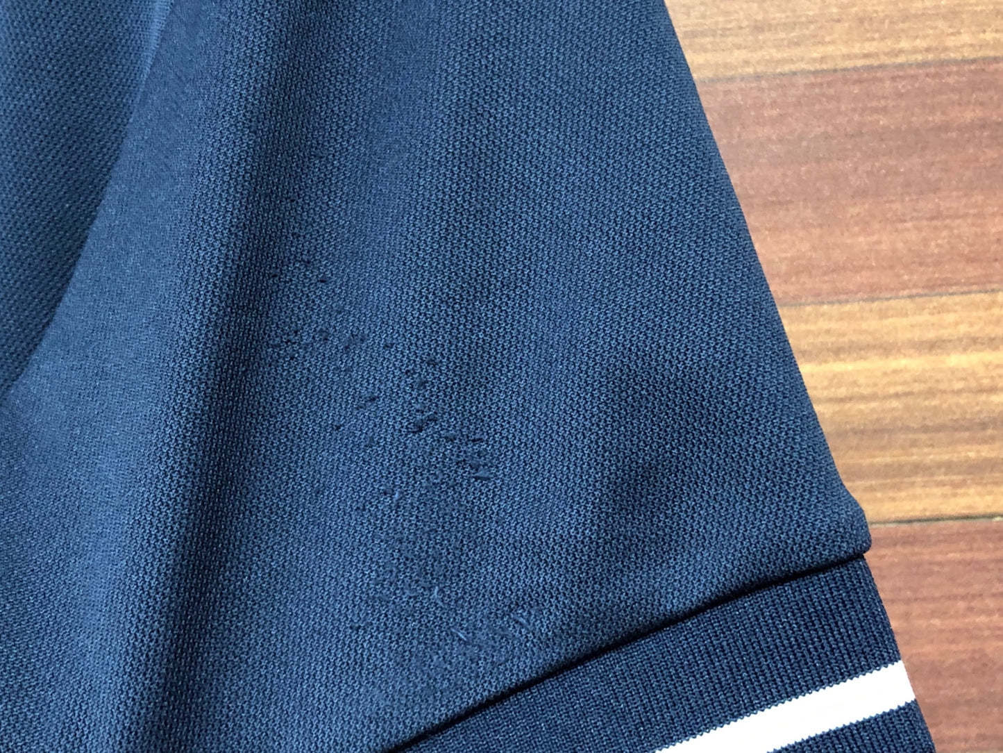 IN238 カペルミュール KAPELMUUR 半袖 サイクルジャージ 紺 S ハーフジップ