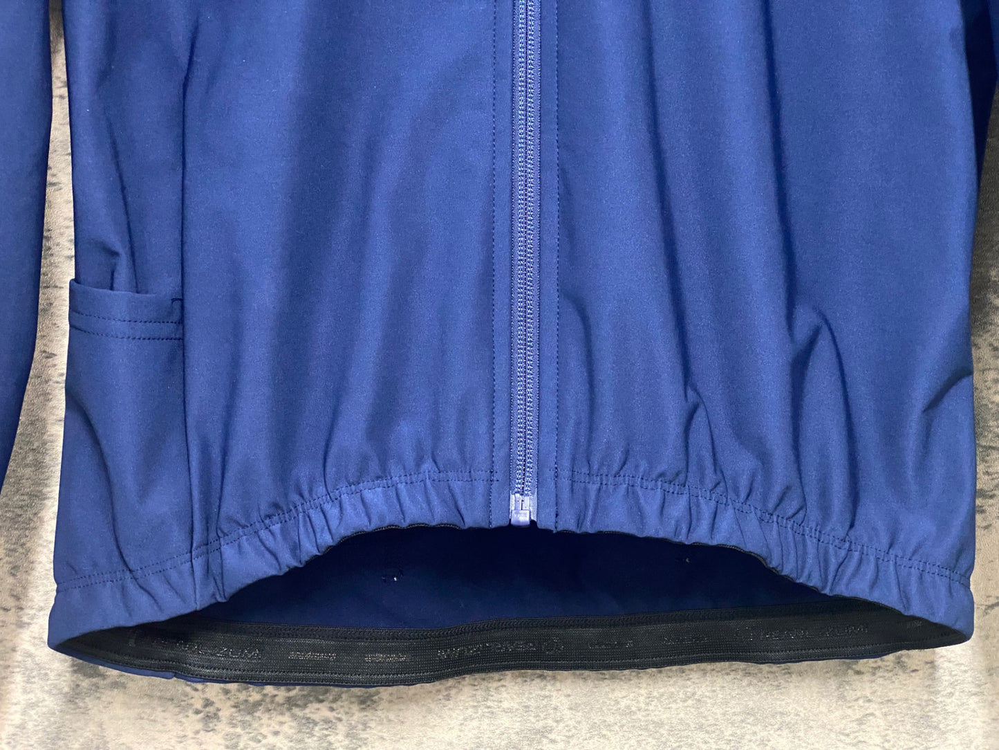 IZ211 パールイズミ PEARL iZUMi 長袖 サイクルジャケット 紺 M 裏起毛 10℃