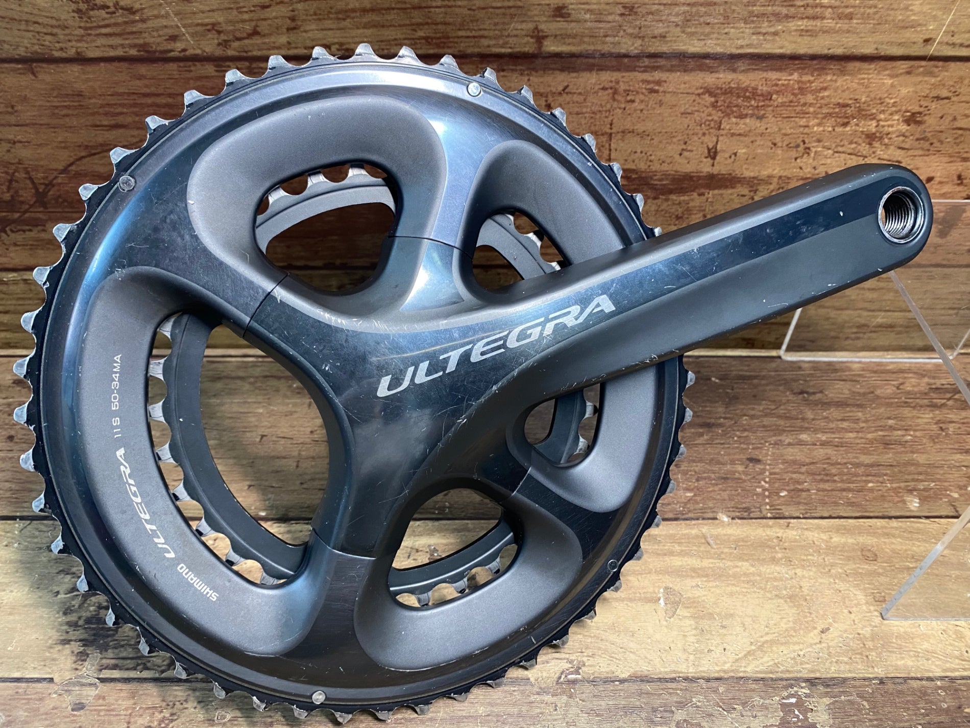 II364 シマノ SHIMANO アルテグラ ULTEGRA FC-6800 クランクセット 50/34T 170mm チェーンリングジャ –  BICI AMORE EQ STORE