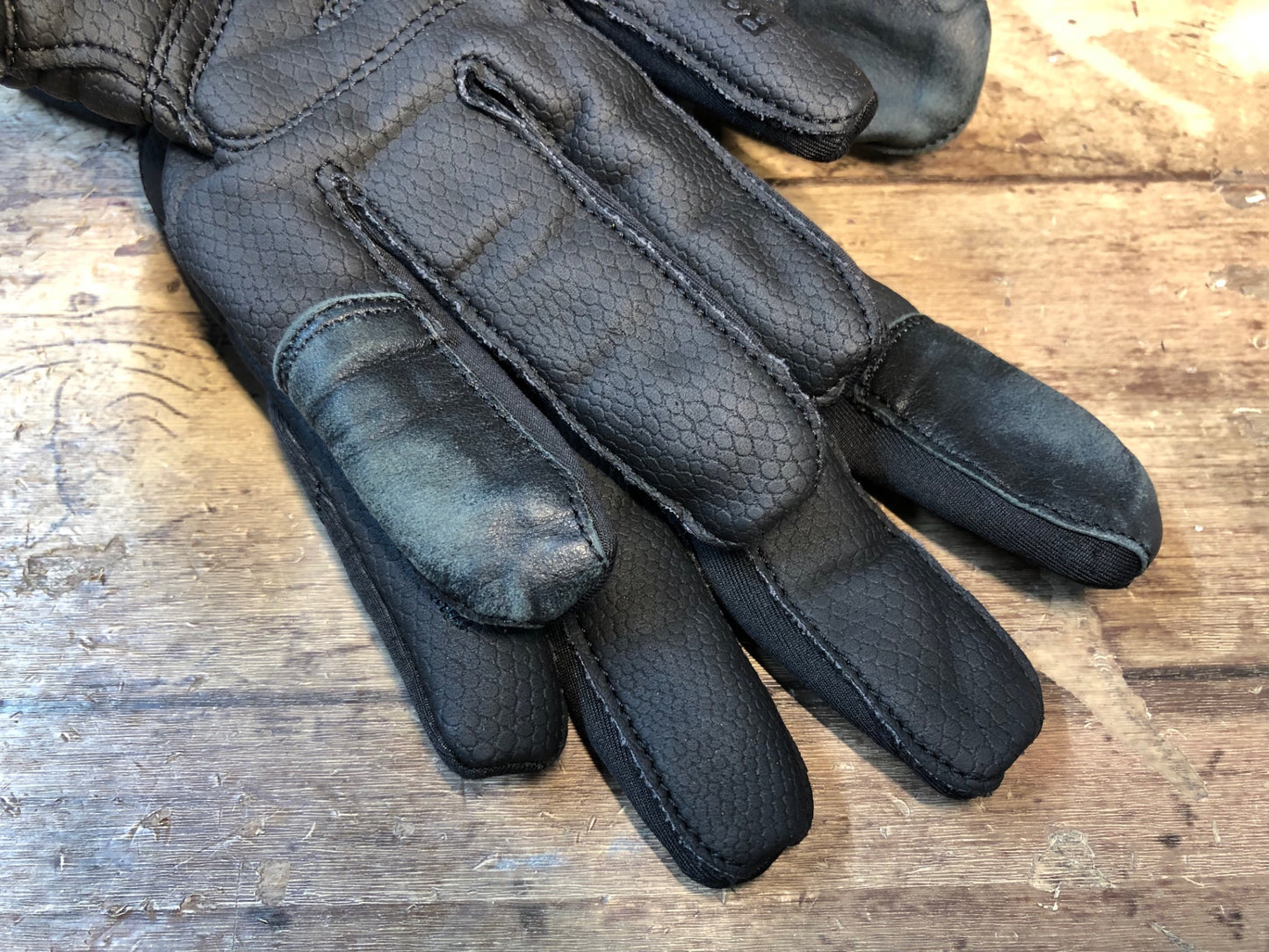 ID174 レッケル Roeckel 長指ウィンターグローブ 黒 7.5 GORE WINDSTOPPER