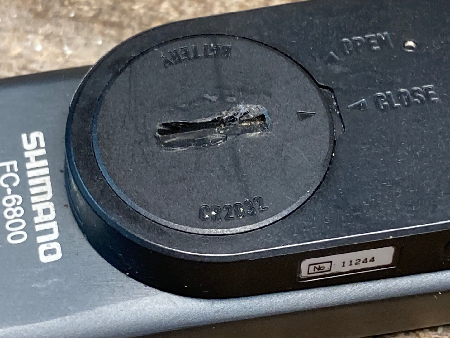 IN167 シマノ SHIMANO アルテグラ ULTEGRA FC-6800 左アームのみ 170mm Pioneer パワーメーター ※接続確認済