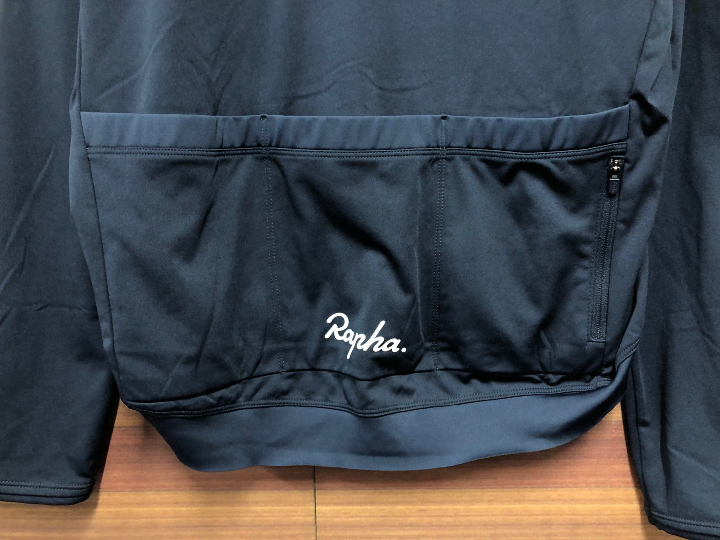 IB950 ラファ Rapha CORE LONG SLEEVE JERSEY 長袖 サイクルジャージ 濃紺 XL 裏起毛