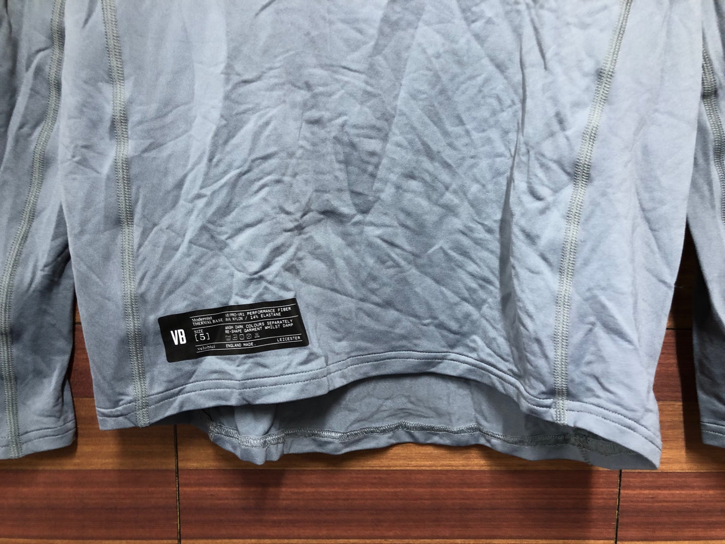 IO526 ヴェロビチ velobici MODERNIST THERMAL BASE 長袖 ベースレイヤー インナー グレー 5