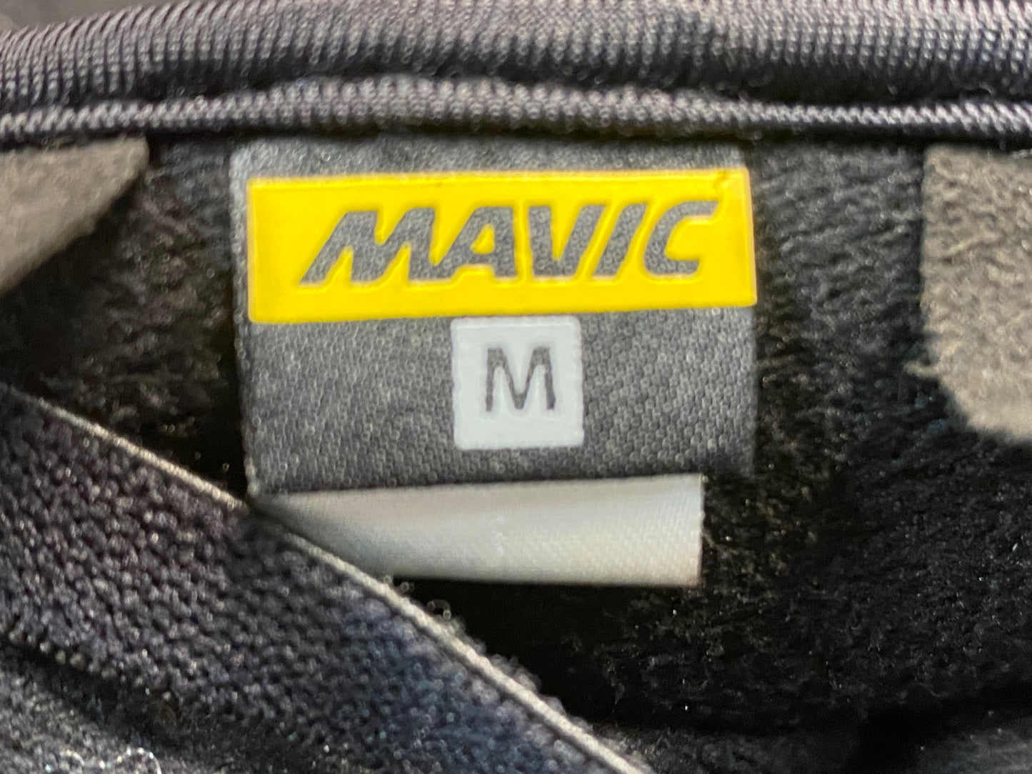 IH546 マヴィック MAVIC ウィンターグローブ Mサイズ 黒 裏起毛 ※ほつれあり