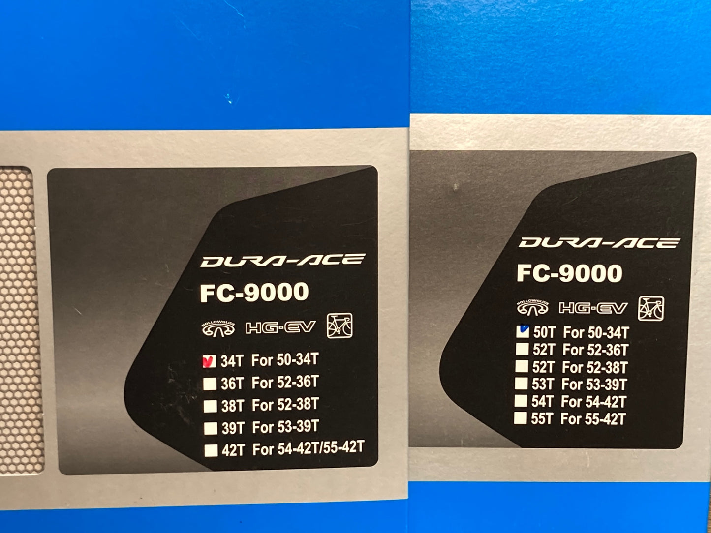 IT984 シマノ SHIMANO デュラエース DURA-ACE FC-9000 チェーンリング 50/34T 未使用