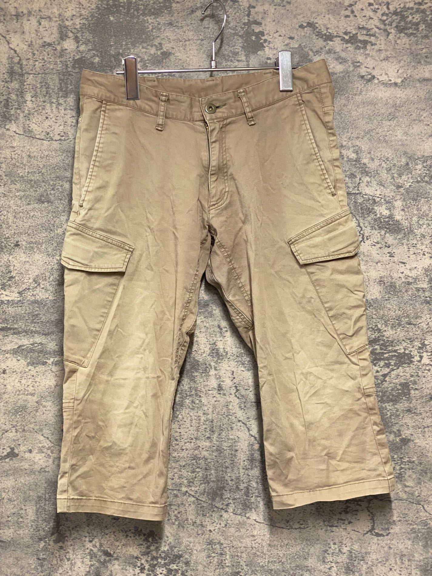 JA355 リンプロジェクト rinproject サイクルトラウザー 5分丈 サイクルパンツ M ベージュ