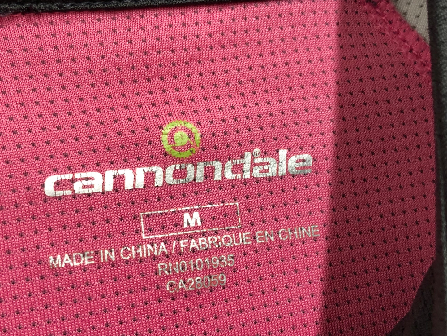 IQ445 キャノンデール Cannondale 半袖 サイクルジャージ Mサイズ ピンク