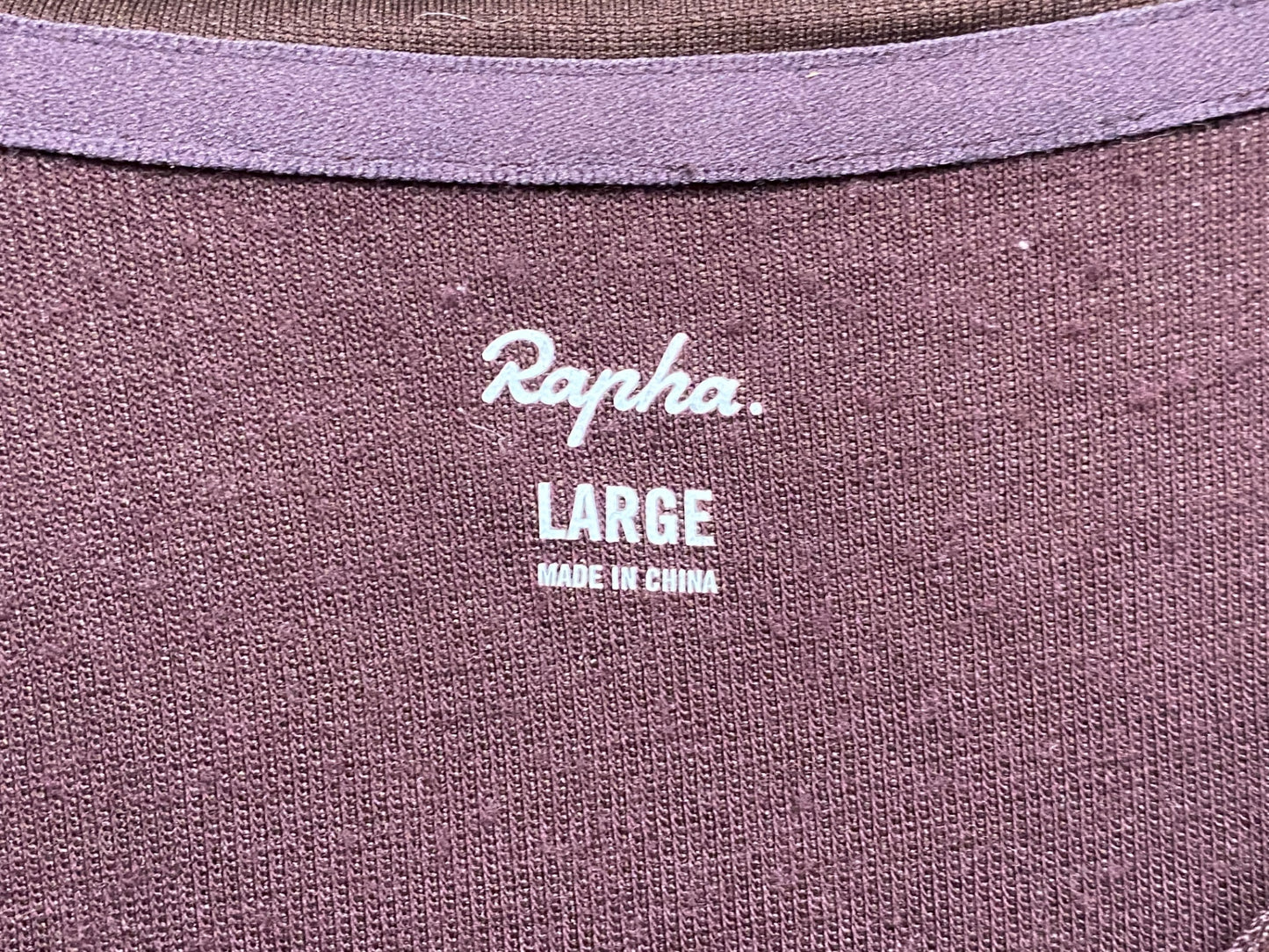 JA598 ラファ Rapha CLASSIC JERSEY Ⅱ 半袖 サイクルジャージ ブラウン L