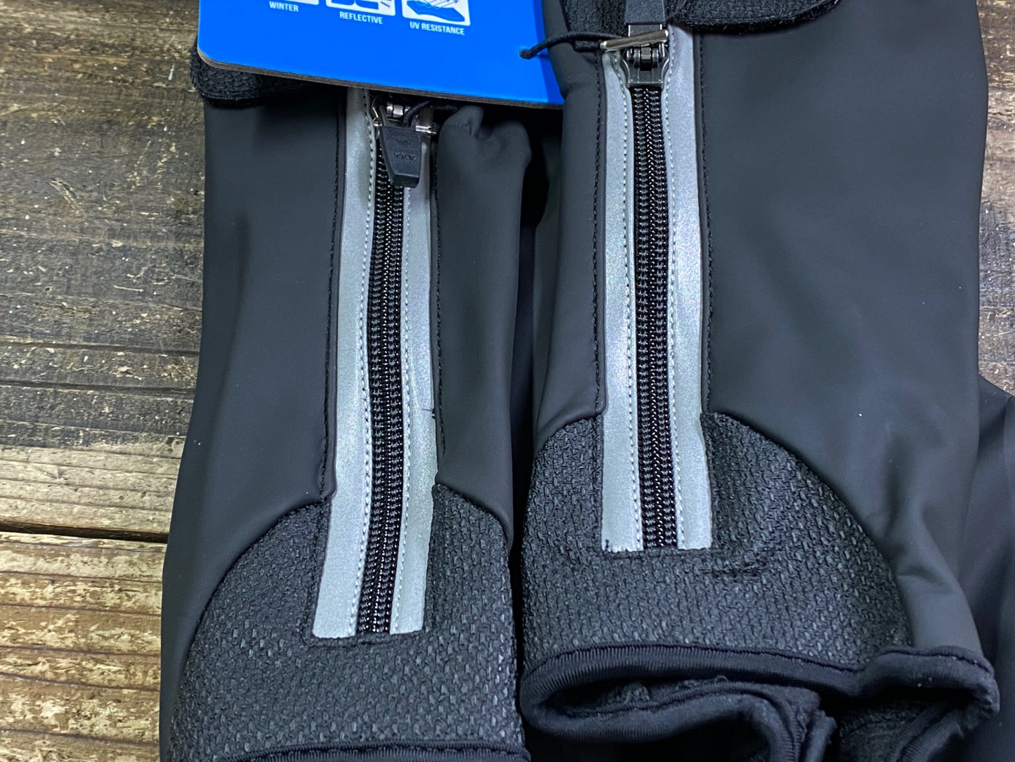 IV927 ジャイアント GIANT シューズカバー 黒 L 裏起毛