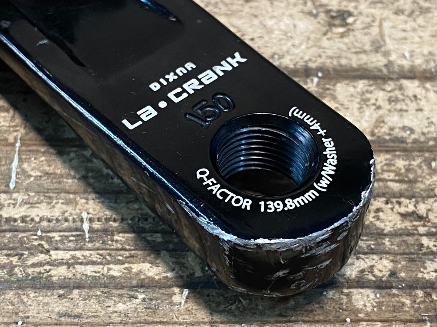 IR976 ディズナ DIXNA ラ・クランク LA・CRANK クランクセット 50/34T 150mm