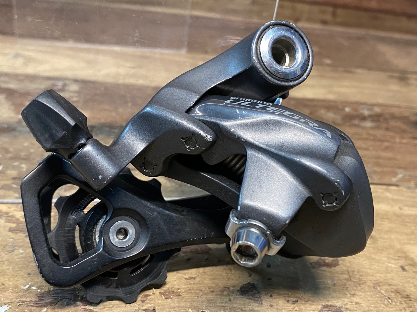 IL244 シマノ SHIMANO アルテグラ 6700 ブラック 3点セット 2×10S ST-6700 RD-6700 SS FD 直付 ※傷あり