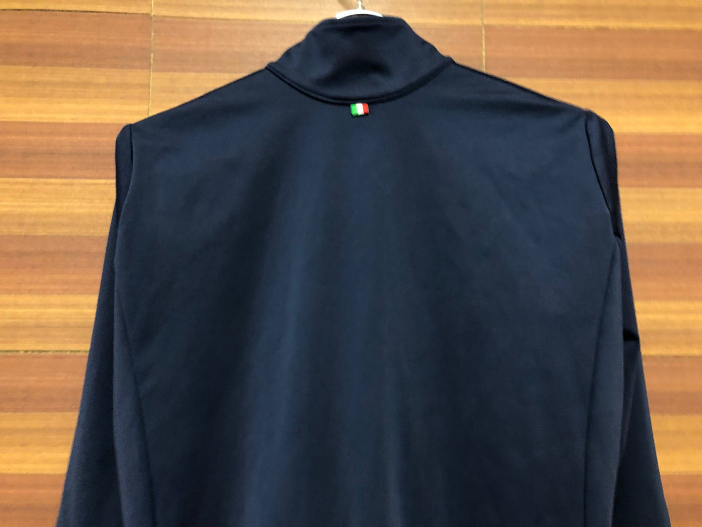 IL913 ラパッション LA PASSIONE PSN Rain Jersey 長袖 サイクルジャケット 紺 XS