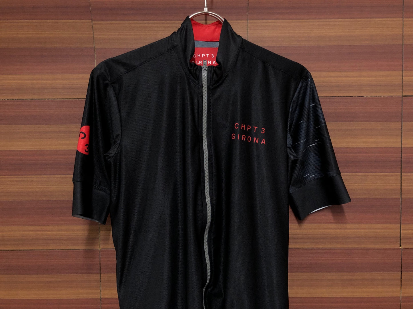 IL115 カステリ Castelli チャプター3 CHPT3 GIRONA 半袖 サイクルジャージ 黒 38