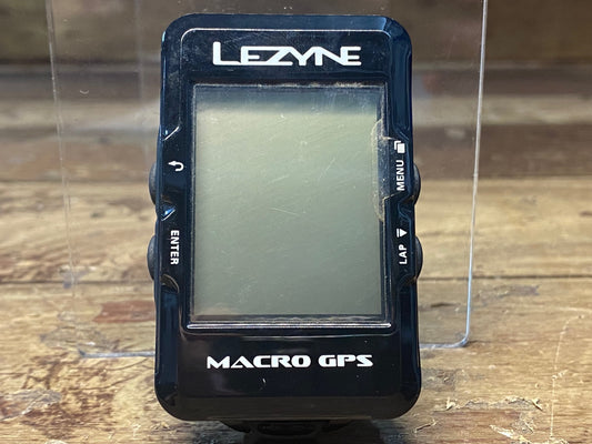 HT491 レザイン LEZYNE MACRO GPS サイクルコンピューター 起動確認済