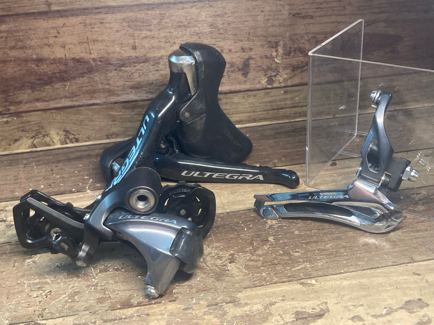 IK465 シマノ SHIMANO アルテグラ ULTEGRA 6800 変速セット(ST,FD,RD) 直付 GS