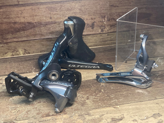 IK465 シマノ SHIMANO アルテグラ ULTEGRA 6800 変速セット(ST,FD,RD) 直付 GS