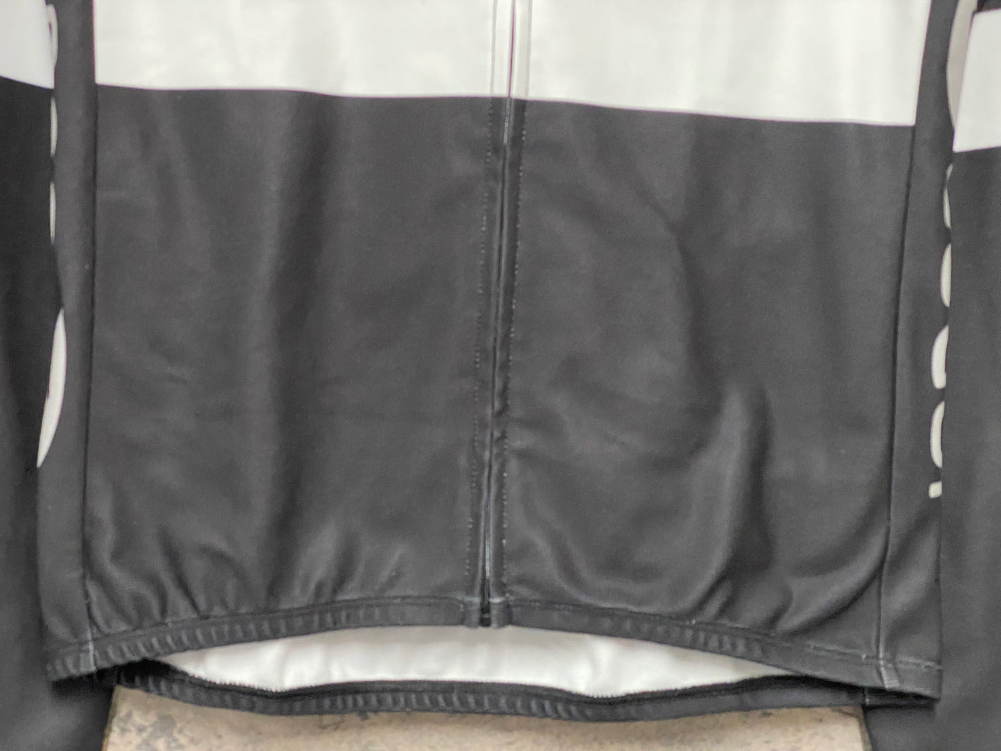 JC541 スゴイ SUGOi 長袖 サイクルジャージ 黒赤 M 裏起毛 ※スレ