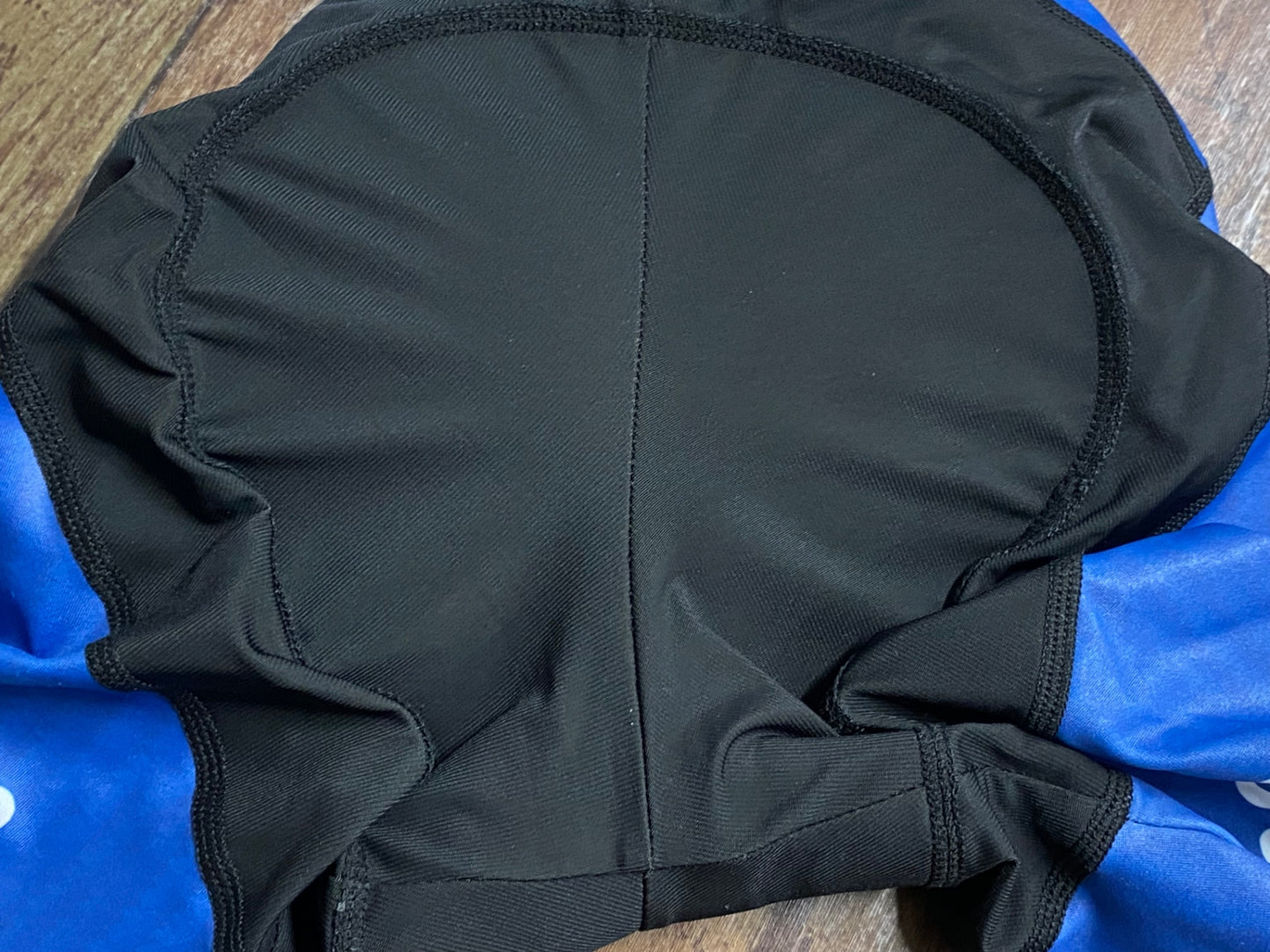 JD272 サンボルト SUNVOLT レーサーパンツ 黒 青 XS かわうその自転車屋さん 痛ジャージ