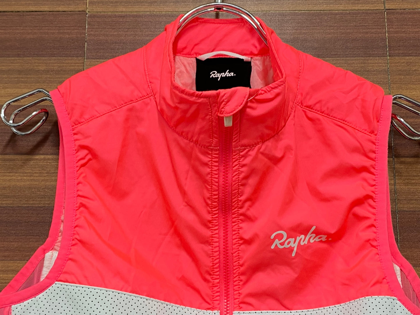 II622 ラファ Rapha MEN'S BREVET INSULATED GILET ジレ サイクルベスト ピンク S ※スレ