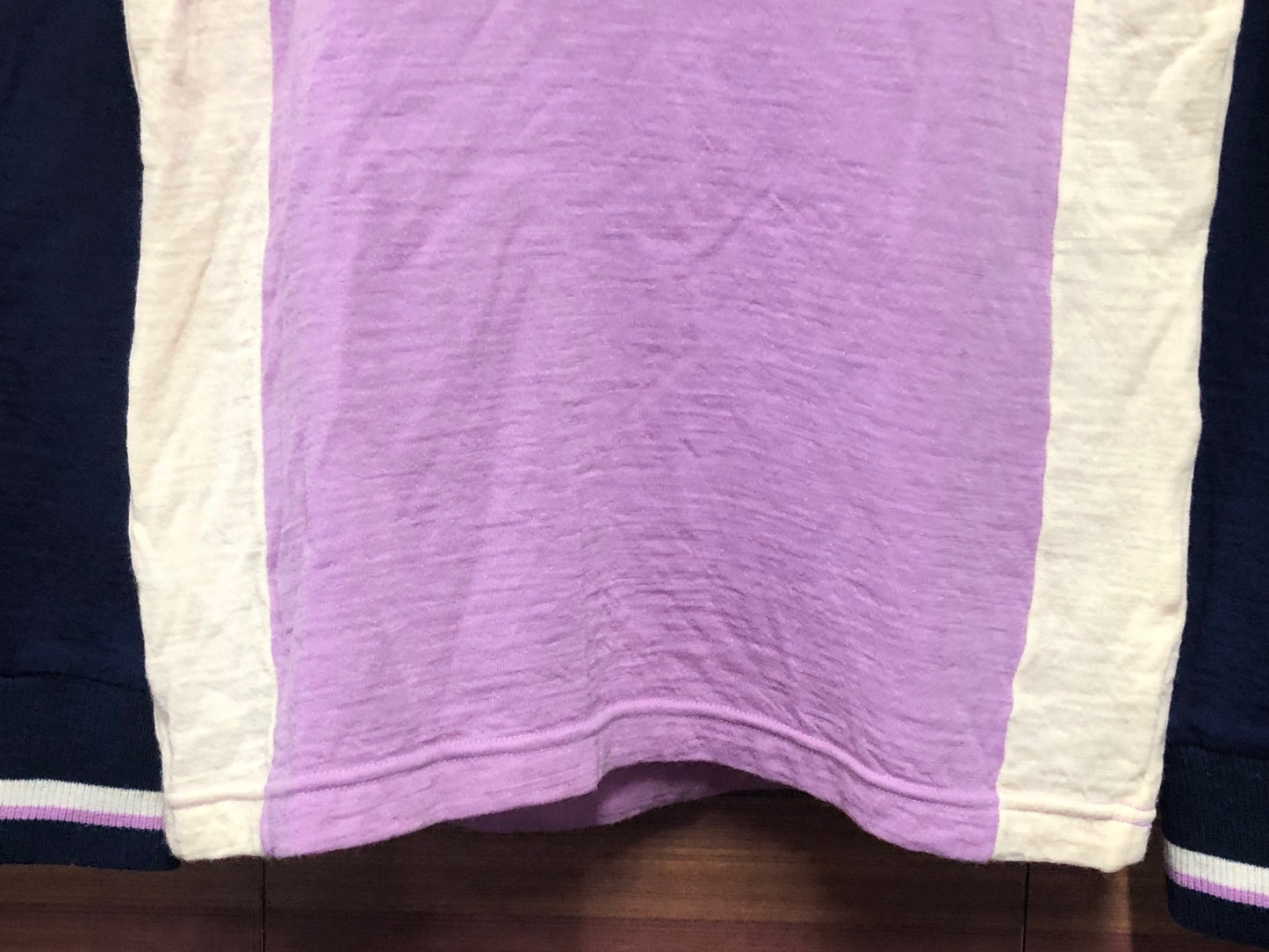 IT697 ルコックスポルティフ le coq sportif 長袖サイクルジャージ 紫 94-5