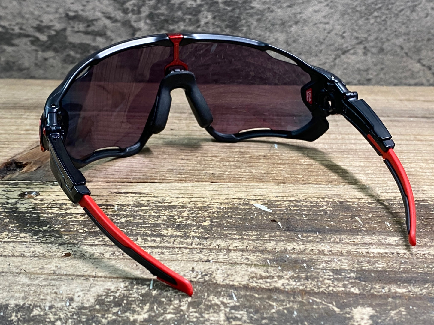 JA996 オークリー OAKLEY JAWBREAKER サングラス アイウェア 黒 赤 PRIZMレンズ ZERO製レンズ付属