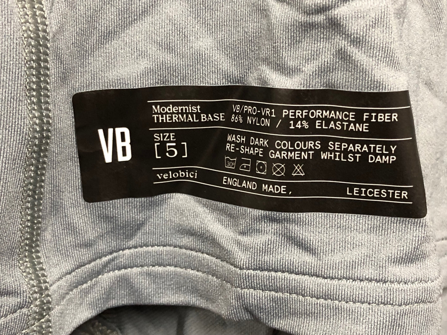 IO526 ヴェロビチ velobici MODERNIST THERMAL BASE 長袖 ベースレイヤー インナー グレー 5