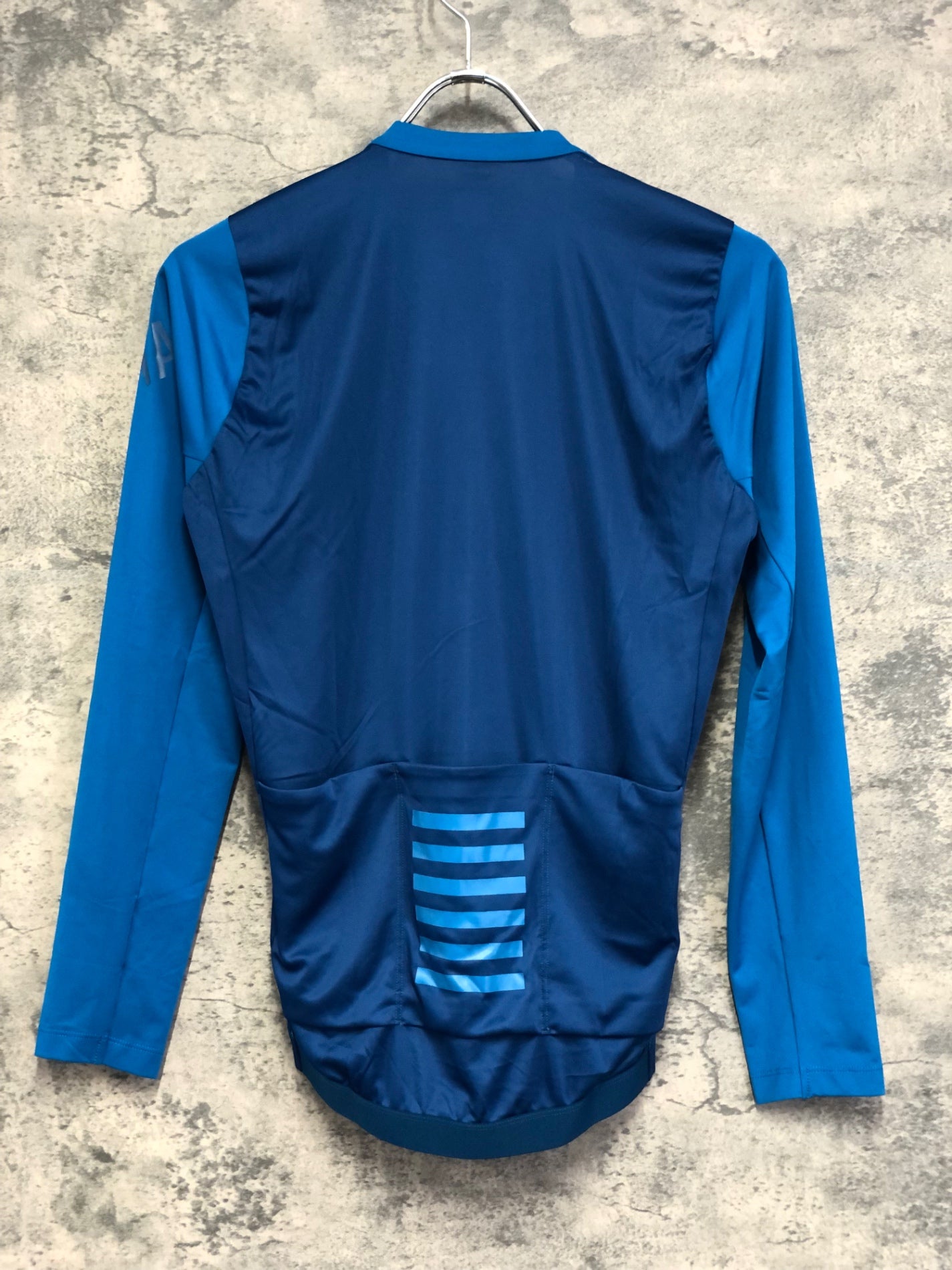 IW585 ラファ Rapha MEN'S PRO TEAM LONG SLEEVE LIGHTWEIGHT JERSEY 長袖 サイクルジャージ 青 M