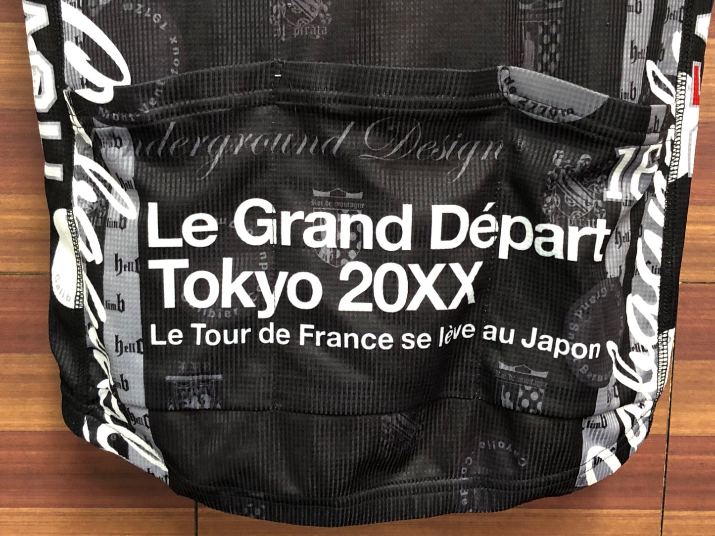 IS108 パンダーニ Pandani 半袖 サイクルジャージ 黒 M