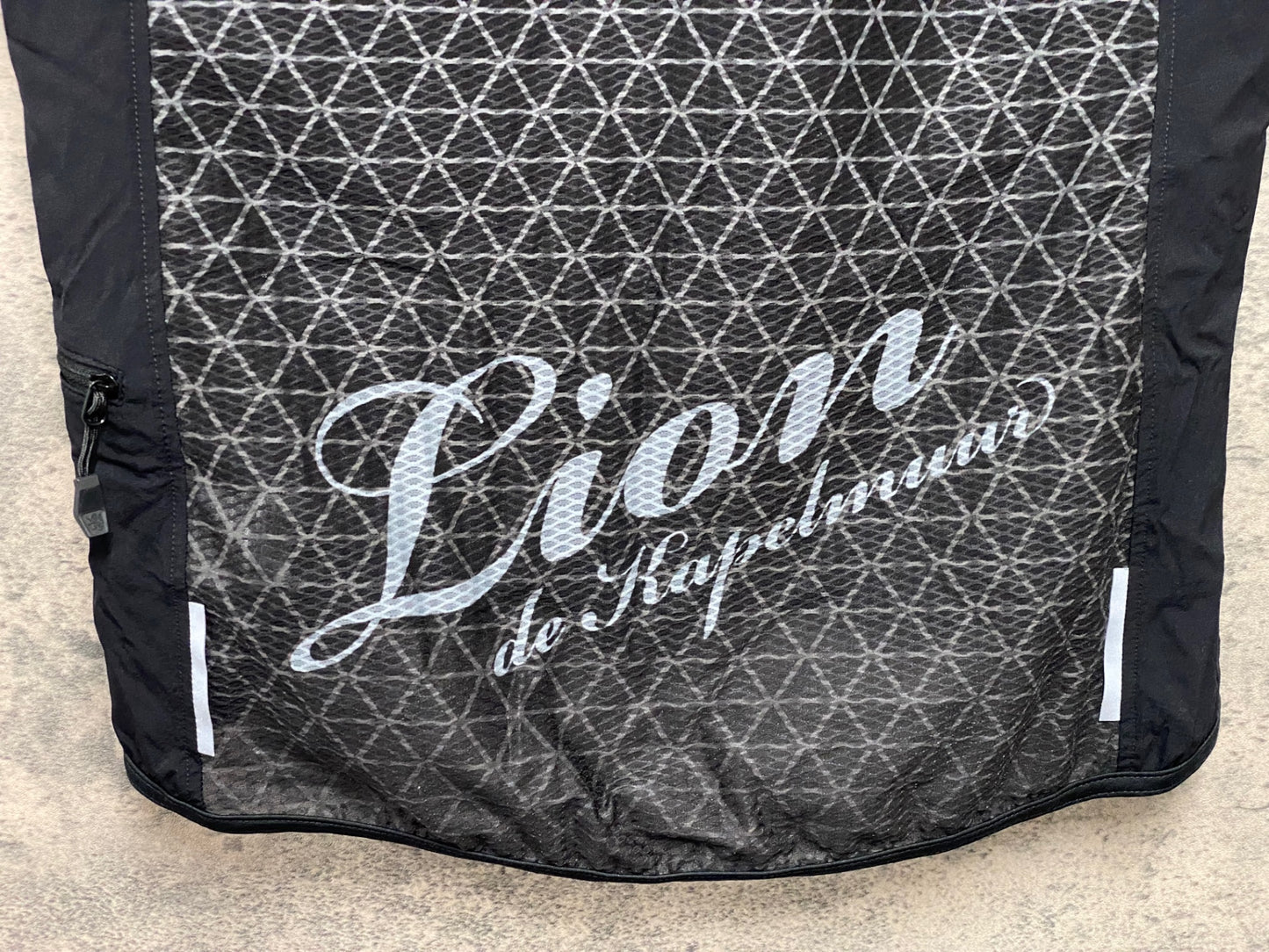 JA986 リオンドカペルミュール Lion de KAPELMUUR サイクルベスト ジレ 黒 XL